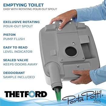 Amazon.com: Porta Potti Thetford Porta Potti 365 Portable Toilet